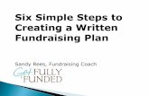 Six Simple Steps to Creating a Written Fundraising Planinfo.wealthengine.com/rs/wealthengine/images/6 Simple Steps to a... · Six Simple Steps to Creating a Written Fundraising Plan