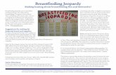 Breastfeeding Jeopardydhss.alaska.gov/.../newsletters/2012-09-28/BreastfeedingJeopardy.pdfBreastfeeding Jeopardy can be used when ... direct pressure and continuous nursing to clear.