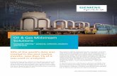 Oil & Gas Midstream Solutions - Siemens · and we’re ready to help Oil and Gas Midstream companies turn this into competitive value. We make the digital enterprise real for customers,