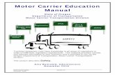 Motor Carrier Education Manual Carrier Education...MOTOR CARRIER SAFETY Overview Motor Carrier Safety Section VII Page 1 November 2016 Every motor carrier and driver in Oregon shares