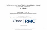 Performance Analysis of Option-Based Equity Mutual … Analysis of Option-Based Equity Mutual Funds, CEFs, and ETFs: An Update Keith Black, Ph.D., CAIA, CFA Managing Director of CAIA