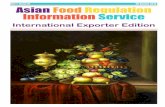Vol 1 / Issue 16 08 August 2016 Asian Food Regulation ...files.constantcontact.com/9b92adf0101/6a9f9b01-60b1-4ca4-82ea...Asian Food Regulation Information Service International Exporter