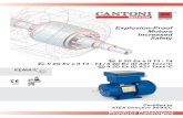 II 2G Ex e II T3 - T4 II 2G Ex e II T3 - Cantoni Group 2G Ex e II T3 - T4 II 2G Ex e II T3 ... II explosion group ... to requirements of ATEX Directive 94/9/EC and has