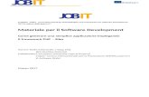  · Web viewProgetto “JOBIT - Innovative teaching methodologies and courseware for software development VET to reduce skills gap in IT“ Materiale per il …