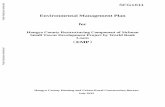 Environmental Management Plan for - World Bankdocuments.worldbank.org/curated/en/488631468241755874/pdf/SFG16… · Environmental Management Plan for ... can promote reconstruction