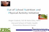 Out of School Nutrition and Physical Activity Initiative ... of School Nutrition and Physical Activity Initiative ... John W. Agendas, Alternatives, and Public Policies, ... Out of