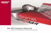 PES Solution Ethernet - Vector: Software · PES Solution Ethernet Overview ... ETHSWT – Ethernet Switch Driver ... > DHCPv4/v6 – Dynamic Host Configuration Protocol