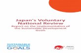 Japan's Voluntary National Revies Voluntary National Review Report on the implementation of the Sustainable Development Goals 3 Contents Ⅰ. Summary 4 Ⅱ. Introduction 6 Ⅲ. Preparation