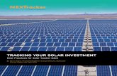 TRACKING YOUR SOLAR INVESTMENT - Single Axis … · from fixed-tilt racking structures to trackers due to their ... O&M Cost Comparison Between ... Tracking Your Solar Investment