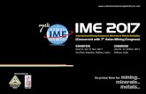 Final Web Brochure - internationalminingexhibition.com · Exporters and Importers? ... Exhibition Directory. ... 1 Spot Light per 3 sqm. one 5 amp socket per 12 sqm. stall, 1 Lockable