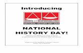 NATIONAL HISTORY DAY! - Thomas County School District NHD... · NATIONAL HISTORY DAY! ... Process Papers Title Page ... Paper Category .....12 Exhibit Category ...