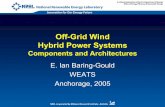 Off-Grid Wind Hybrid Power Systems · 2005-08-01 · Off-Grid Wind Hybrid Power Systems Components and Architectures ... • Usually use larger or multiple generation units ... •
