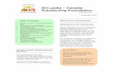 Sri Lanka – Canada Scholarship Foundation Lanka – Canada Scholarship Foundation