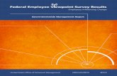 Federal Employee Viewpoint Survey Results - OPM.gov Employee Viewpoint Survey Results Employees Influencing Change Governmentwide Management Report United States Office of Personnel