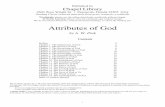 Attributes of God - Chapel Library · Most of his works, including The Attributes Of God, ... His nature, and His attributes, as these are revealed in Holy Scripture, is something