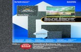 No Sag, Moisture & Impact Resistant, Ceiling Tiles & Wall ... · Sound Silencer panels can be applied directly on wall and ceiling surfaces for attractive and effective sound control.