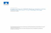 Technical Report Implementing an NDMP Backup …vox.veritas.com/legacyfs/online/veritasdata/tr-3815.pdf · Technical Report Implementing an NDMP Backup ... changes and restart the
