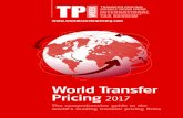 World Transfer Pricing 2017 to World Transfer Pricing, 2017. This is the fourth year TP Week has pub - lished its directory to the leading transfer pric - ing advisory firms around