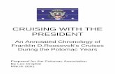 CRUISING WITH THE PRESIDENT - USS Potomac€¦ · Captain Wilson Brown, USN [the President's naval aide]; Colonel Edwin "Pa" Watson [the President's military aide]; Captain Ross McIntire,