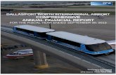DALLAS/FORT WORTH INTERNATIONAL AIRPORT …€¦ · Dallas/Fort Worth International Airport Comprehensive Annual Financial Report For the Fiscal Year Ended September 30, 2013 Table