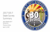 2017 GIS-T State Survey Summary · 2017 GIS-T State Survey Summary 2017 AASHTO GIS-T Symposium Phoenix, Arizona ... GIS Technical Support and Training End-user Application Development