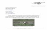 ALBERTA WILDERNESS ASSOCIATION · I am writing you on behalf of Alberta Wilderness Association ... the first case where the oil and gas industry has ... oil and gas activities in