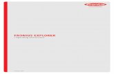 Operating Instructions - Fronius Hitsauskoneet I … · FRONIUS EXPLORER / Operating Instructions v.01/2012 ENG. 1 EN Dear reader, ... handling of the product will repay you with