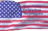 205 Simulation Debriefing Techniques - Schedschd.ws/hosted_files/2016necintherockies/ad/205_Simulation... · \爀屲This session will include an overview of simulation debriefing