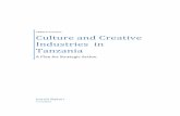 Culture and Creative Industries in Tanzania - …unescodar.or.tz/unescodar/publications/Culture and Creative...plan aiming at promoting cultural and creative industries in ... and