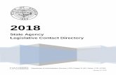 2018 - oregon.gov Photo Directory.pdfJan 10, 2018 · List of Agencies and Contacts . i . Accountancy, State Board of Fast, Kimberly Administrative Services, Department of Baker, Lindsay