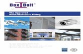 the approved Blind Steelwork Fixing - LNA Solutions · The BoxBolt features within Tekla Structures Steelwork detailing package for ease of specification. The macros