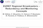 EUREF Regional Broadcasters – Redundancy and Monitoring Concepts … - PY0403 - Sohne.pdf · EUREF Regional Broadcasters – Redundancy and Monitoring Concepts W. Söhne, C. Bruyninx,
