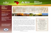 NIU ARI Research - National Intelligence University ...ni-u.edu/research/ARI_Newsletter_Oct_2015.pdf · Africa Research Initiative ARI Chief Researcher ... * This paper represents