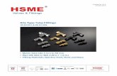 HSME Bite Type Tube Fitting - HSME Corporation Adjustable Run Tee 17 BMC ... HSME Bite Type Tube Fitting consists of three components: Body, Sleeve, ... pressure application.