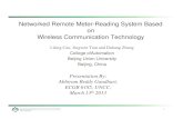 Networked Remote Meter-Reading System Based …jmconrad/ECGR6185-2013... · Networked Remote Meter-Reading System Based on Wireless Communication Technology ... load control • Growing