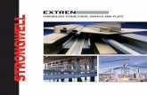 FIBERGLASS STRUCTURAL SHAPES AND PLATE - … · 2011-11-07 · EXTREN® is offered in three series designed for different ... applications of EXTREN® fiberglass structural shapes,