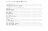 List of Sources for Beech Bonanzas - AnythingAboutAviation · List of Sources for Beech Bonanzas LIST OF SOURCES FOR BEECH BONANZAS – Provided by Ron Davis PBS Member ACCESSORIES