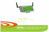 Remote data collection Telemetry T24-RDC Manual · 1 Mantracourt Electronics Limited T24-RDC User Manual Introduction / Overview ..... 3 T24 Topology Overview ... On receipt of the