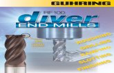 END MILLS - Guhring Inc. - The Tool Company€¦ · K Cast iron, grey cast iron, spheroidal graphite/malleable cast iron N Aluminium, Al-wrought alloys, Al-alloys ... Recommended