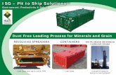 Pit to Ship Solutions Bulk Container Brochure - 2013 Rev9 · Two international companies have combined their expertise to provide ... GREECE ANTHONY E. MAZONAKIS +30 694 5212 028