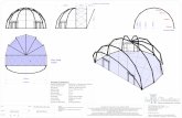 16m Midi Dome 1Bay - In2Structures · 16m Midi Dome Specifications Load per Reinforced Arch 1000 Kg UDL on Reinforced Load Arches Load per Standard Arch 500 Kg UDL on Standard Arch