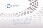 Occasional Papers, No. 23 - bnro.ro · NATONAL ANK OF OMANA 33 July 2016 Are expatriates managing banks’ CEE subsidiaries more risk-takers? Occasional Papers …