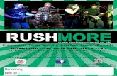 RUSH MORE Popular four piece guitar ...€¦ · RUSH MORE Popular four piece guitar based rock band playing well Known covers Green Day, Eurythmics, Blondie, AC/DC, Foo Fighters,
