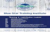 Blue Star Training Institute · Blue Star Training Institute Training & Certification Courses ARC Lifeguarding + Waterfront Module ARC Water Safety Instructor ... This course provides