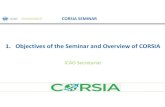 CORSIA Seminar 1. Introduction ver04 · – AGC/1 in January 2017, AGC/2 in February 2017, AGC/3 in March 2017 ICAO ... Microsoft PowerPoint - CORSIA_Seminar_1. Introduction_ver04.pptx