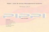 Pippi User & Server Management Systemsdaftlyoddsoftware.com/Pippi/dist/docs/Pippi_Guide_1_4_7.pdfPippi – User & Server Management Systems Version 1.4.7 User ... (like whispers, channels,