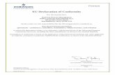EU Declaration of Conformity - Emerson · EU Declaration of Conformity ... Fisher Controls International LLC 205 South Center Street ... DVC6010, DVC6020, DVC6030, DVC6010S, DVC6020S,