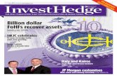 VOLUME 10 ISSUE 10 SEPTEMBER 2011 InvestHedge · InvestHedge THE ONLY PUBLICATION THAT FOCUSES ON INVESTORS IN HEDGE FUNDS Inside CalPERS $9.5bn a decade later 10 YEARS ON… 18 y