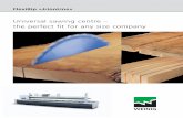 Universal sawing centre – the perfect fit for any size … sawing centre – the perfect fit for any size company 2 The universal genius from WEINIG: FlexiRip is synonymous with