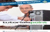 Generation Gap at Workplace - Current Affairs 2018, … · Generation Gap at Workplace 1 ... this and states that boomers are individuals born between 1946 and 1964. ... as almost